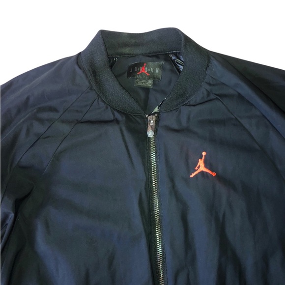 Air Jordan Stand Collar long Sleeve Bomber Jacket Size 3XL - Picture 3 of 11